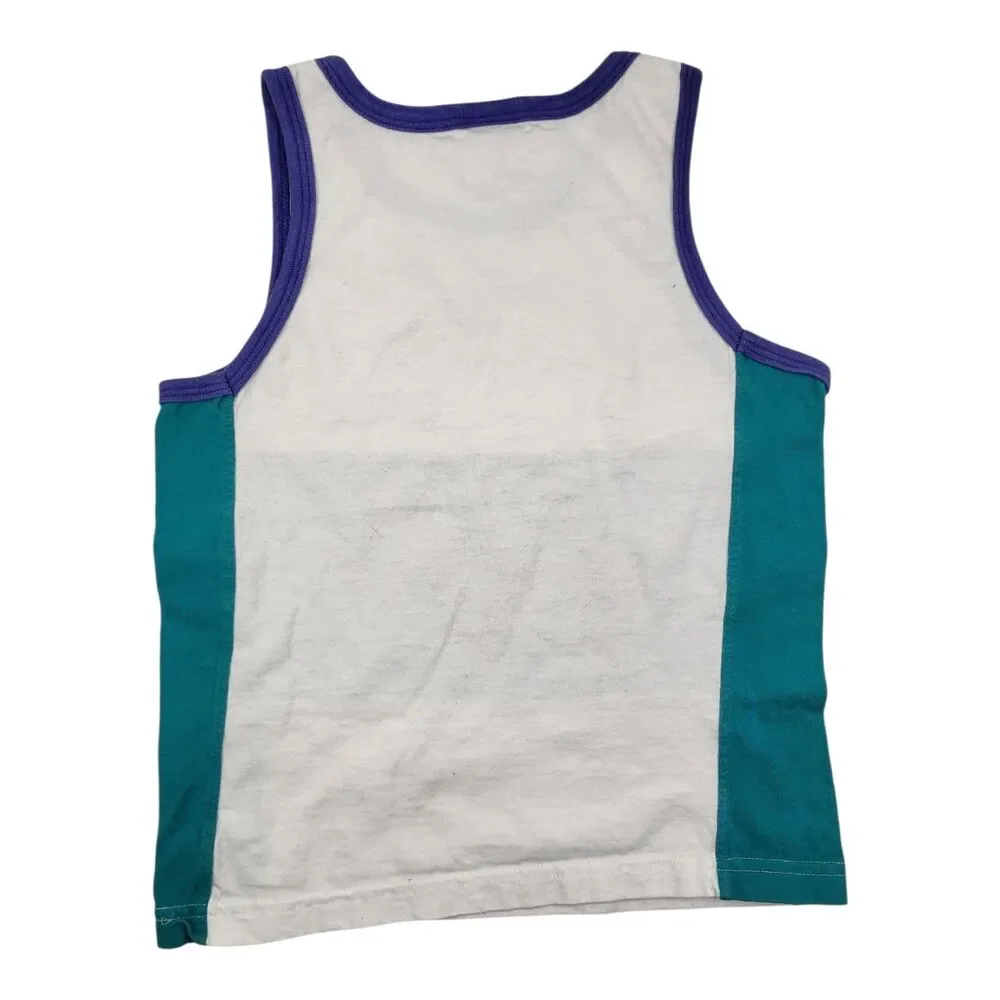 Vintage 90s OshKosh Action Sports Tank Top Kids Sz 6 Made In USA
